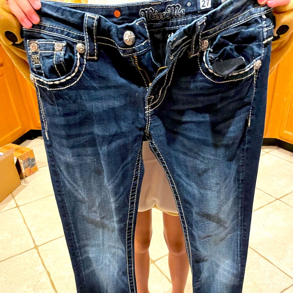 MissMe bootcut jeans size 27 waist